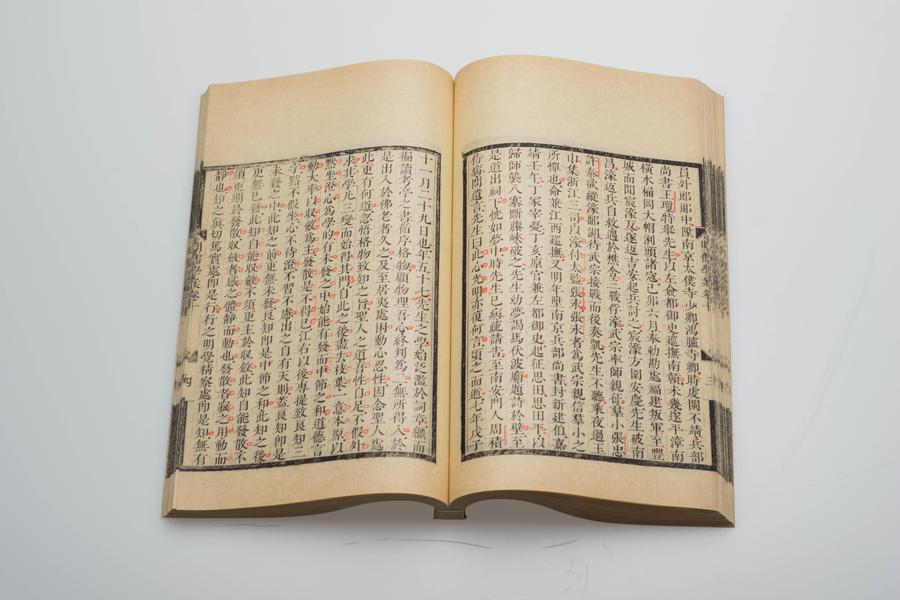 《明儒学案》六十二卷《师说》一卷 第二册 卷十 文成王阳明先生守仁(四),王阳明,王守仁,阳明文化