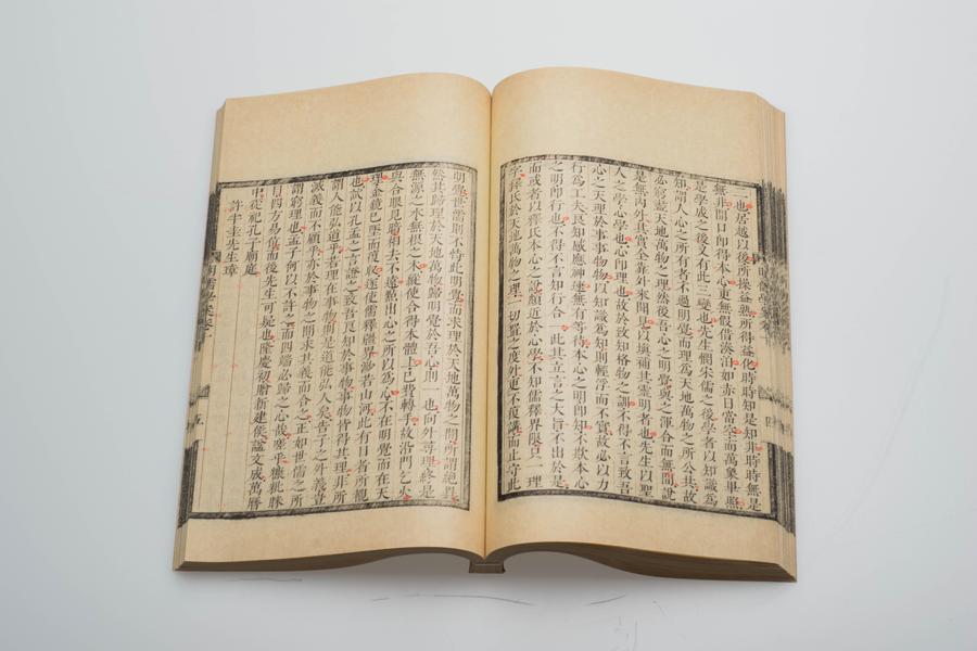 《明儒学案》六十二卷《师说》一卷 第二册 卷十 文成王阳明先生守仁(八),王阳明,王守仁,阳明文化
