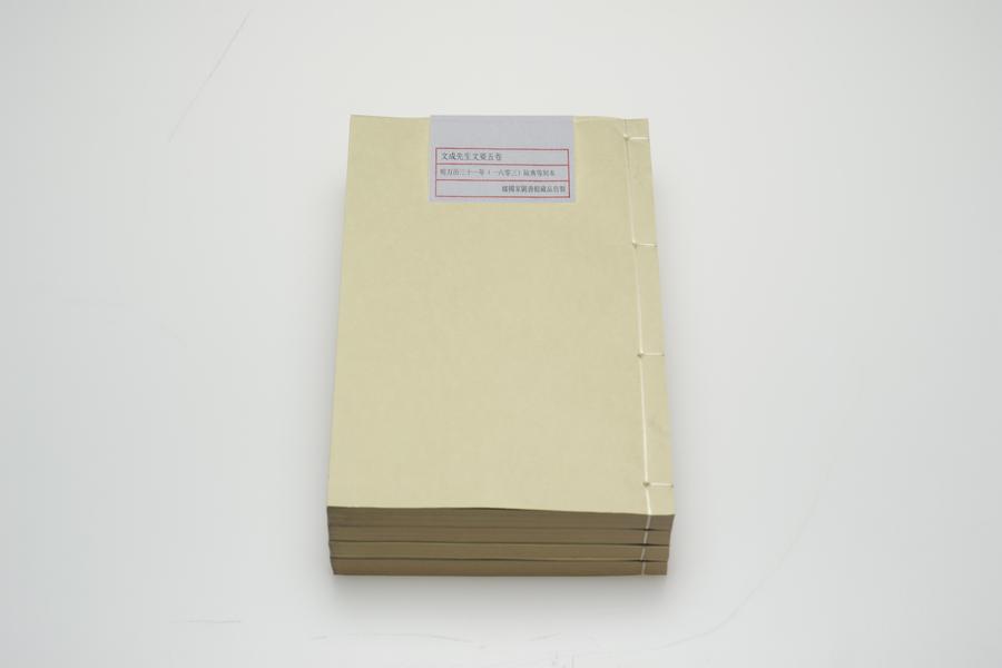 《文成先生文要》五卷 全景图 (三),王阳明,王守仁,阳明文化