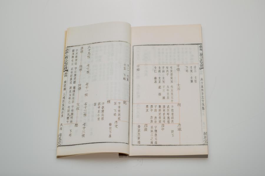 《余姚上塘王氏宗谱》十四卷《首》一卷《末》一卷 第一册 重要内容十三 卷四 三槐派文成公本支 (二),王阳明,王守仁,阳明文化