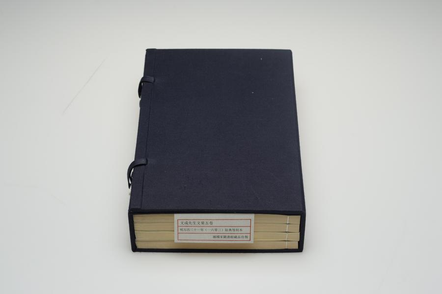 《文成先生文要》五卷 全景图 (一),王阳明,王守仁,阳明文化