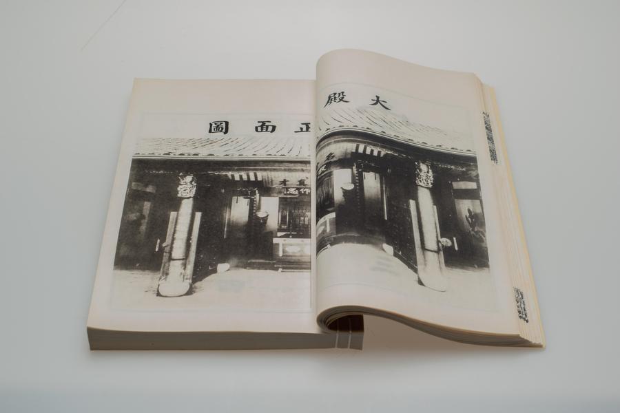 《余姚上塘王氏宗谱》十四卷《首》一卷《末》一卷 第一册 重要内容四 大殿正面图 (一),王阳明,王守仁,阳明文化