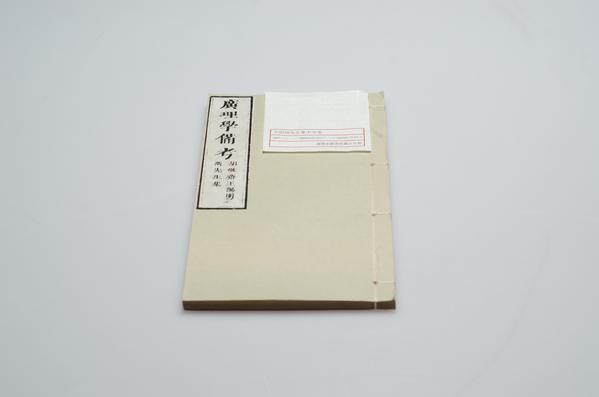 《王阳明先生集》不分卷,王阳明,王守仁,阳明文化